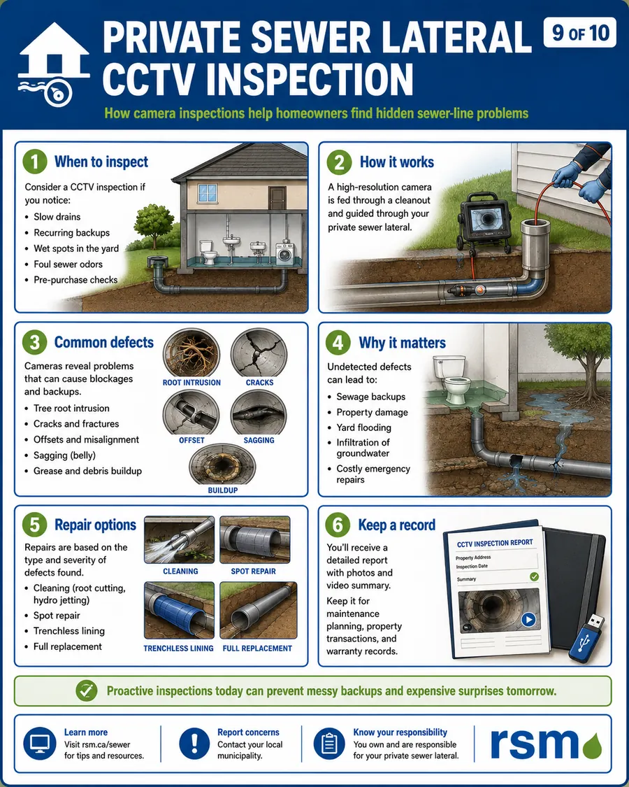 Private sewer inspection learning guide