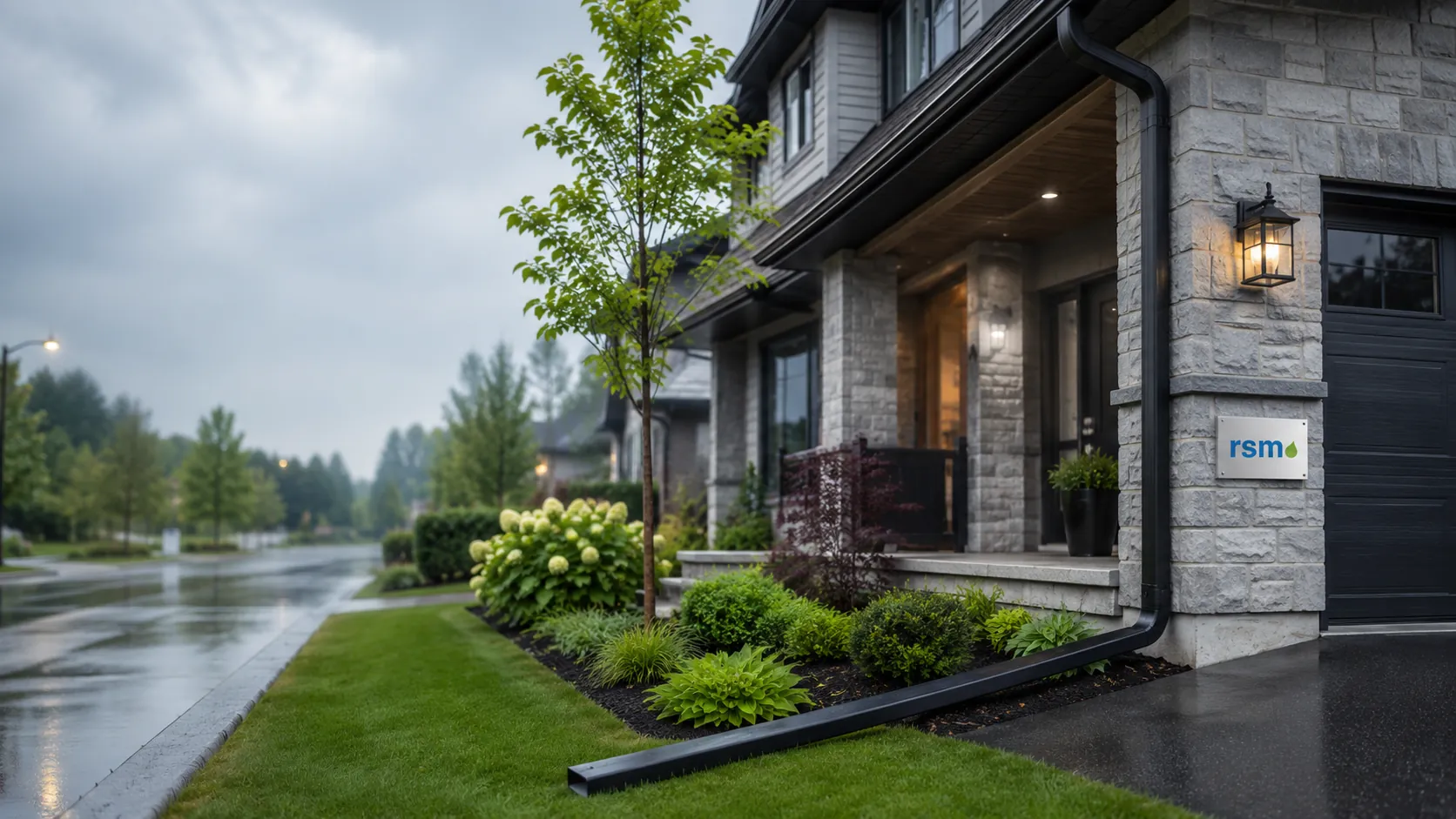 Modern Rainy Home