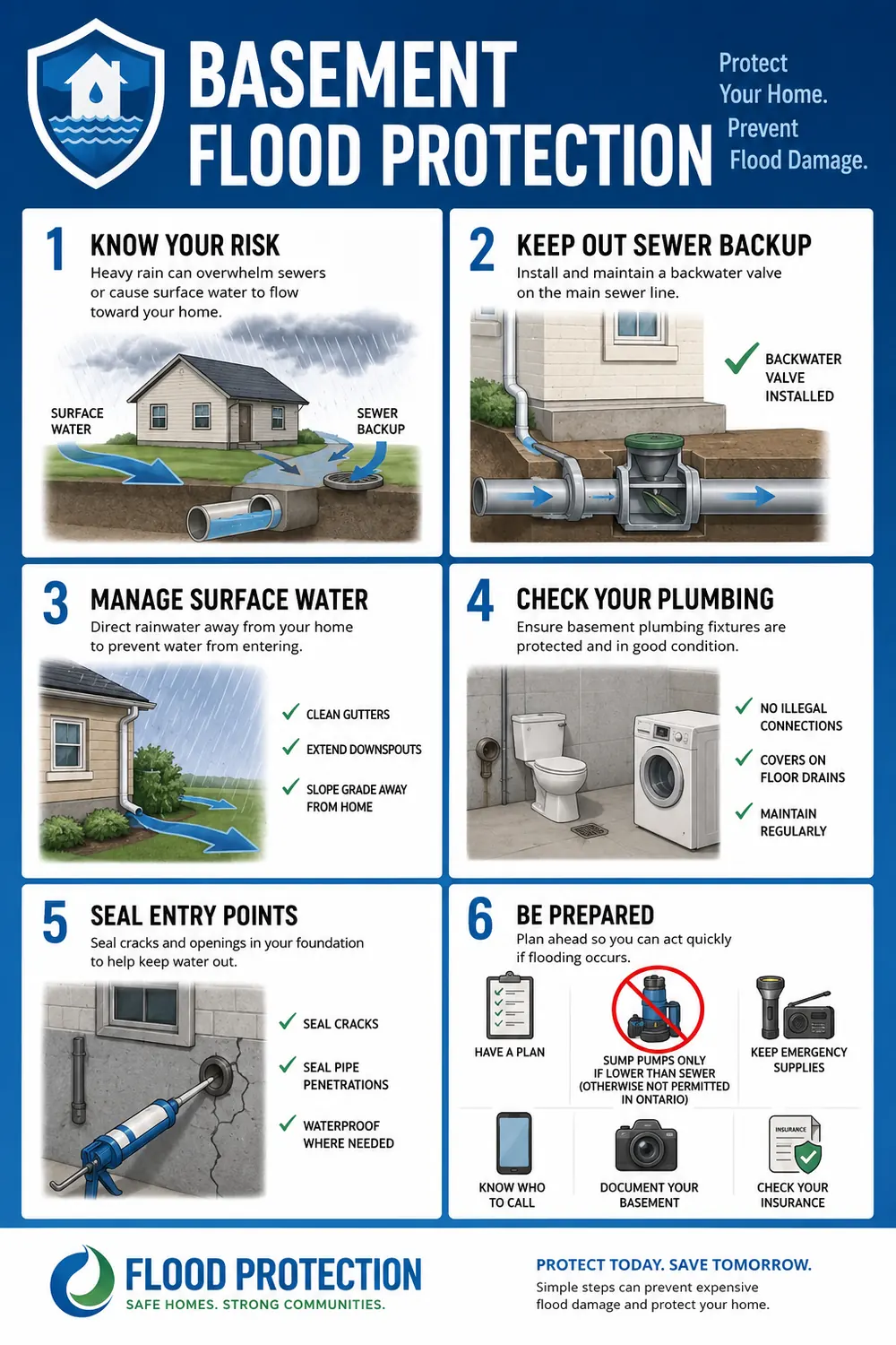 A Clean Infographic Poster Safety Tips Graphic