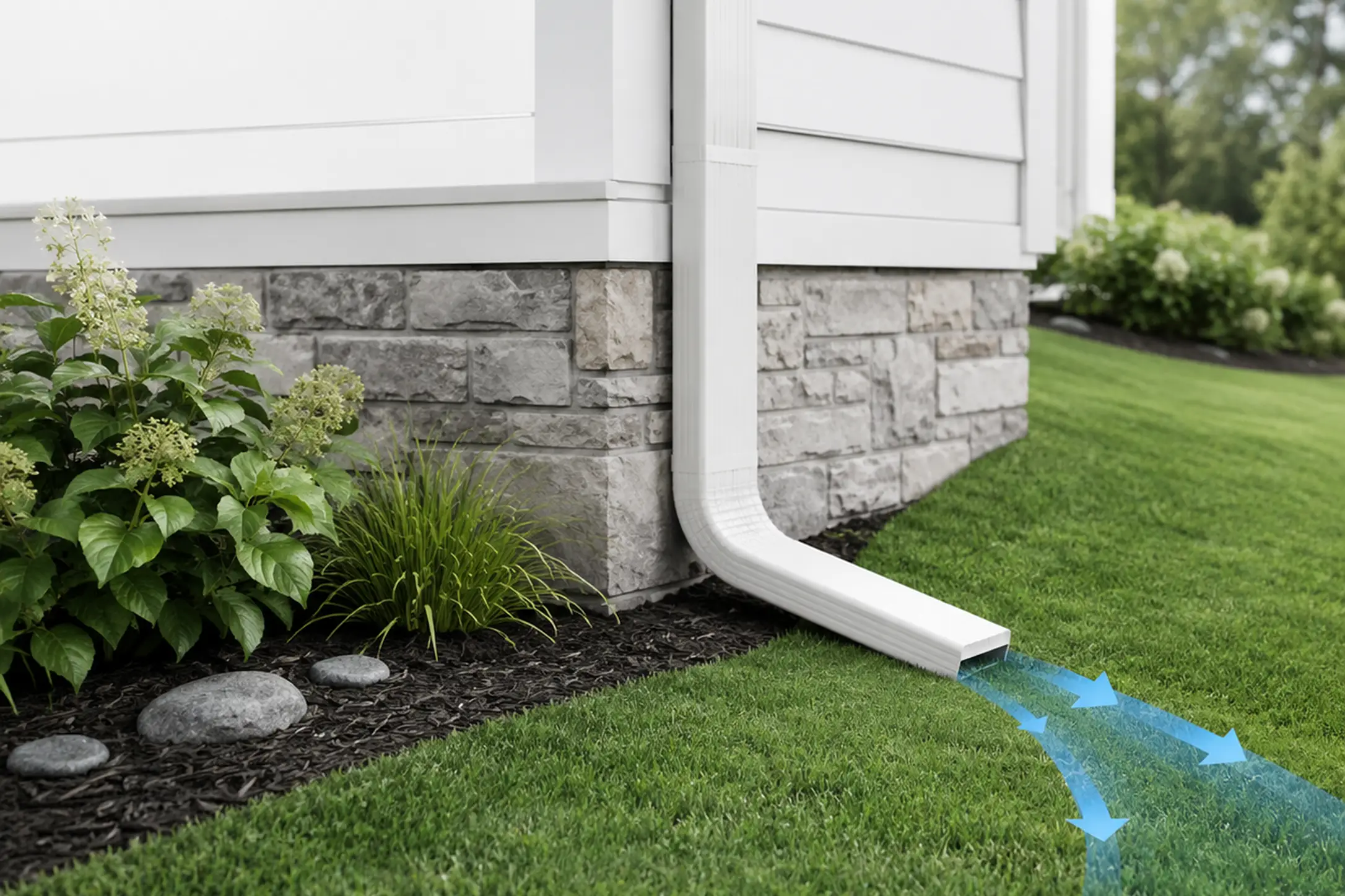 Residential water sensor and remote notification setup